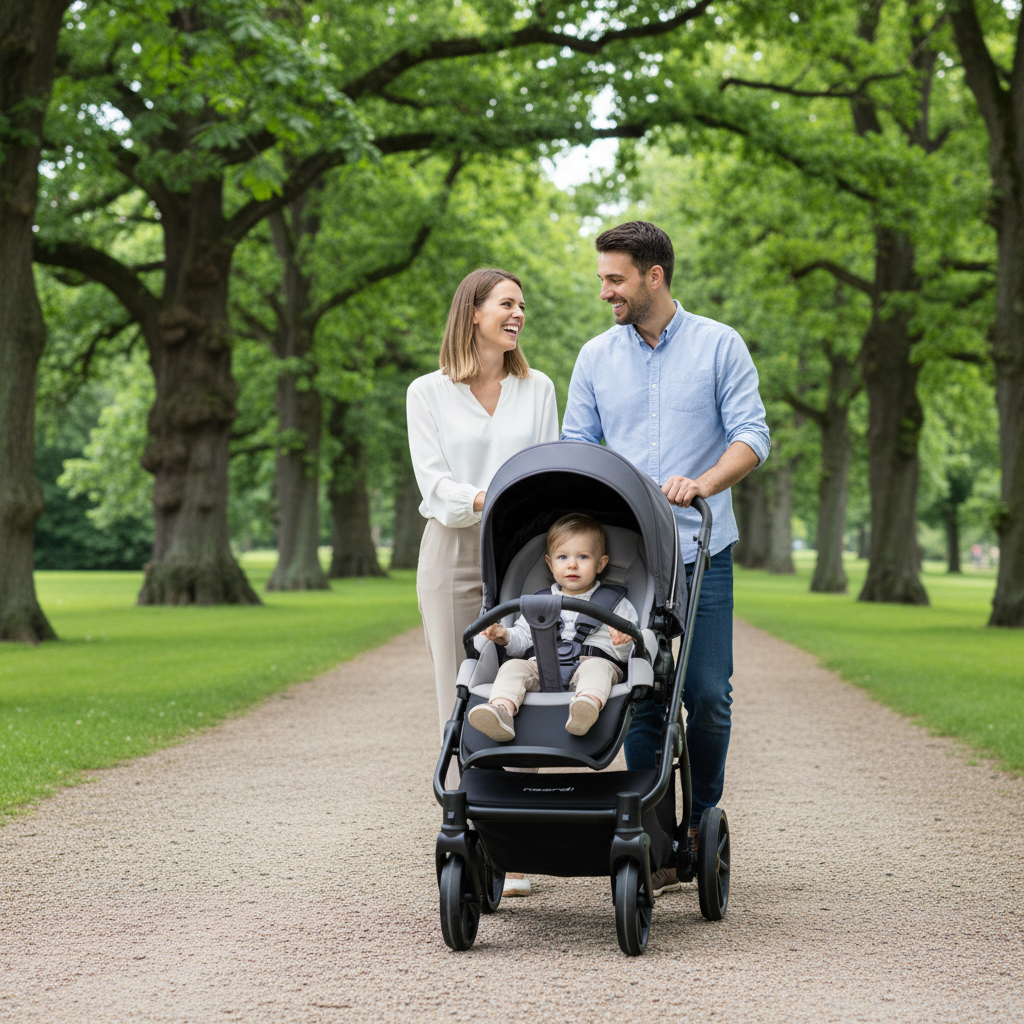 Noordi Fjordi V2 2in1 Pushchair with ThermoCot™ Carrycot- Boreal