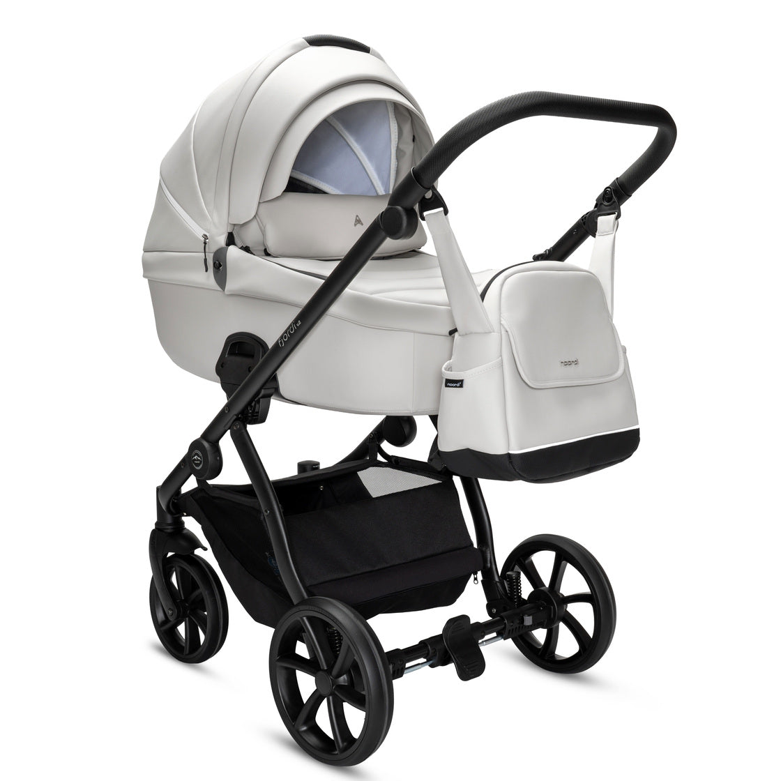 Noordi Fjordi V2 Leather 3in1 with Joie i-Snug 2 Car Seat