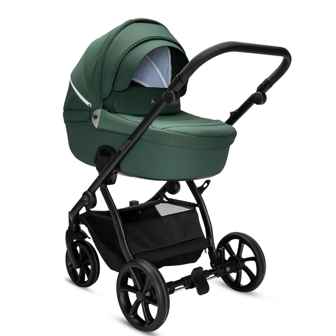 Noordi Fjordi V2 2in1 Pushchair with ThermoCot™ Carrycot- Emerald Green