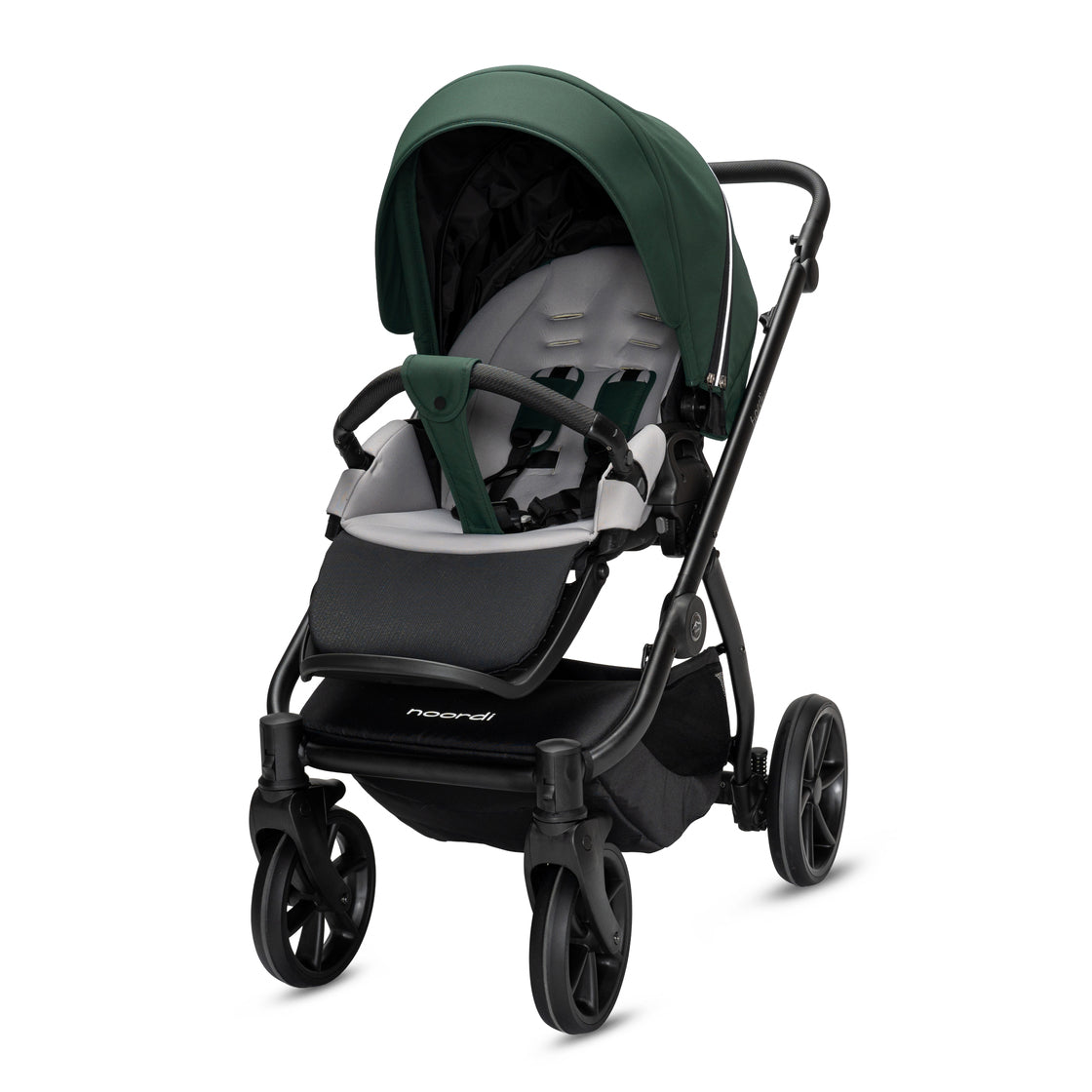Noordi Fjordi V2 2in1 Pushchair with ThermoCot™ Carrycot- Emerald Green