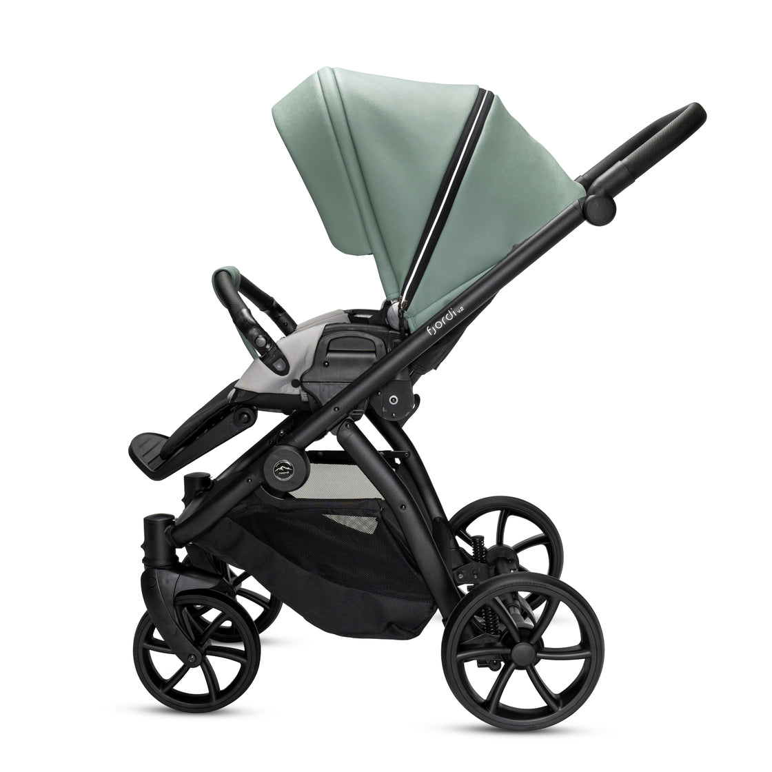 Noordi Fjordi V2 Leather 3in1 with Joie i-Snug 2 Car Seat