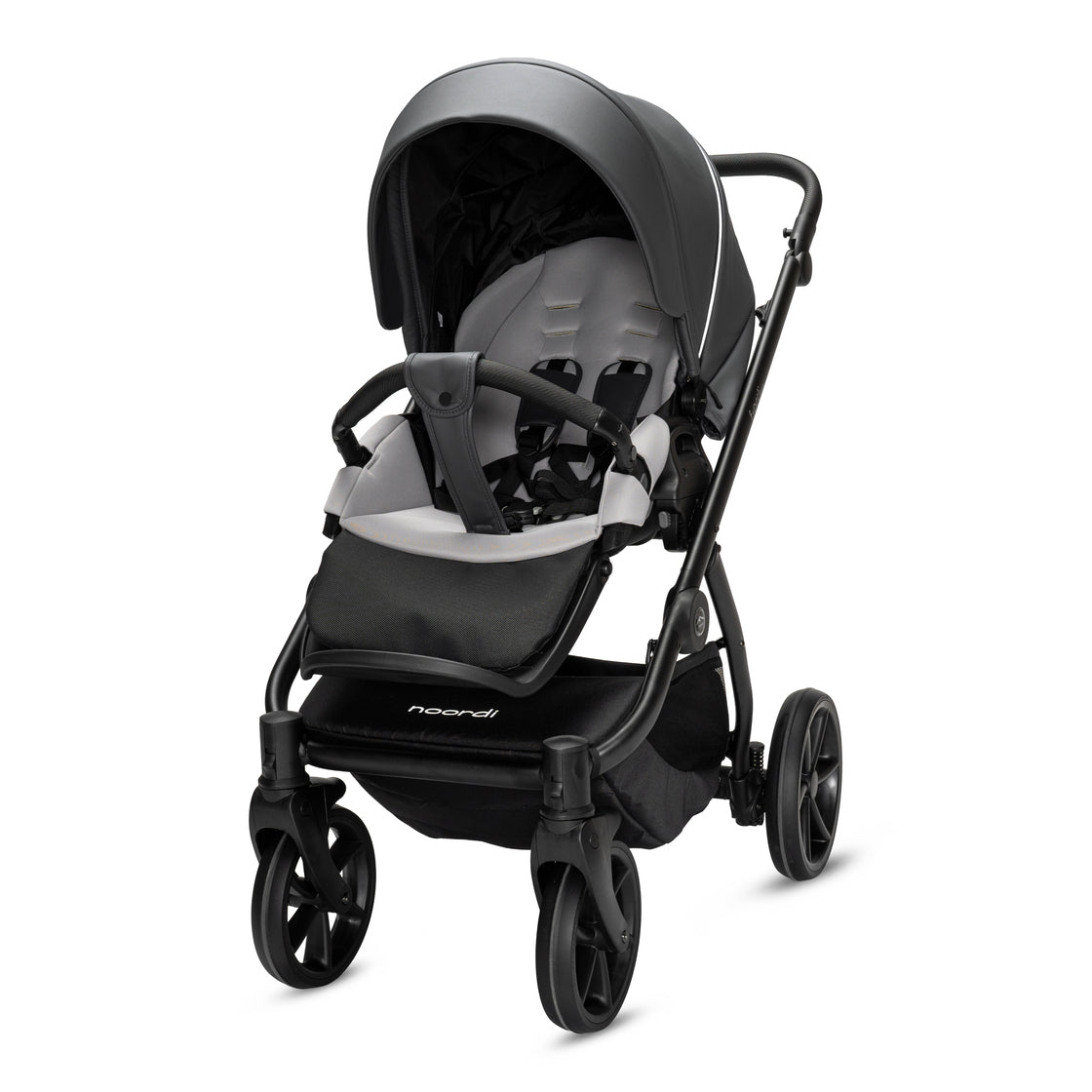 Noordi Fjordi V2 Leather 3in1 with Joie i-Snug 2 Car Seat