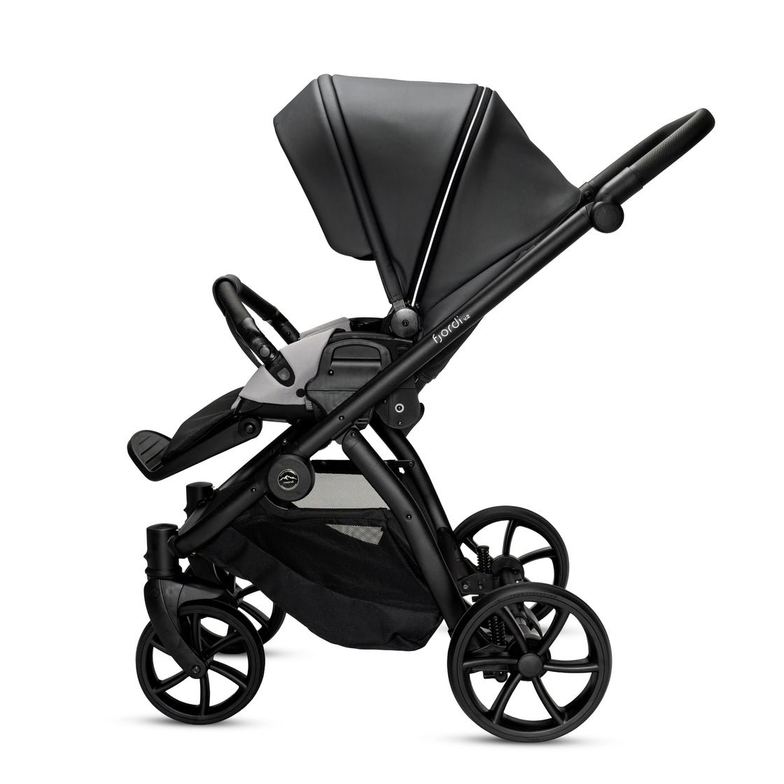 Noordi Fjordi V2 Leather 3in1 with Joie i-Snug 2 Car Seat