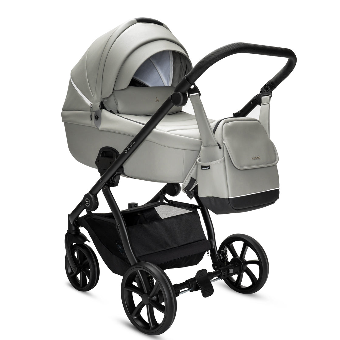 Noordi Fjordi V2 Leather 3in1 with Joie i-Snug 2 Car Seat