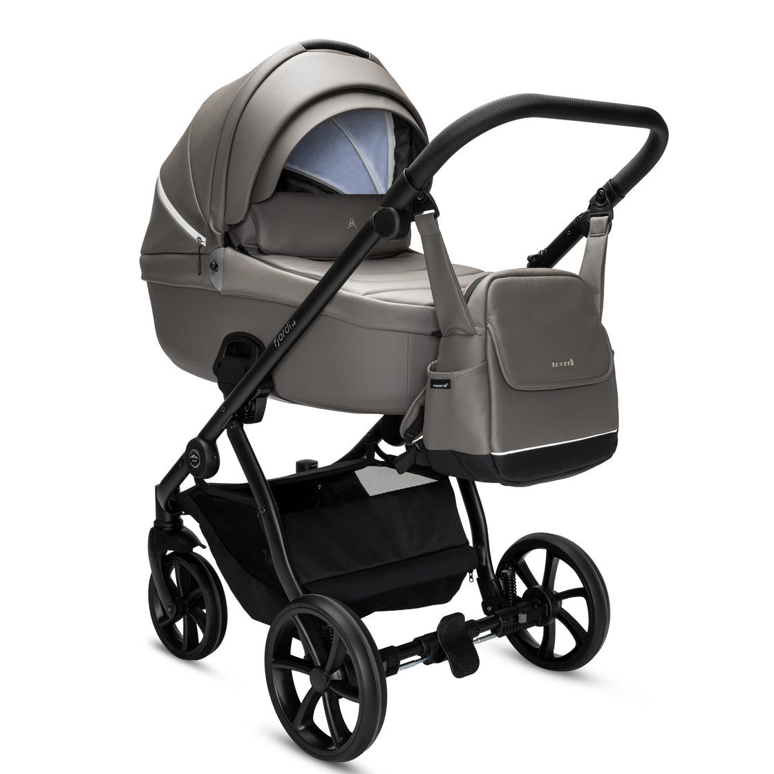 Noordi Fjordi V2 Leather 3in1 with Joie i-Snug 2 Car Seat