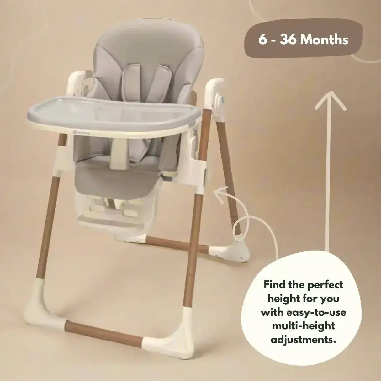 Flare Baby High Chair - Beige