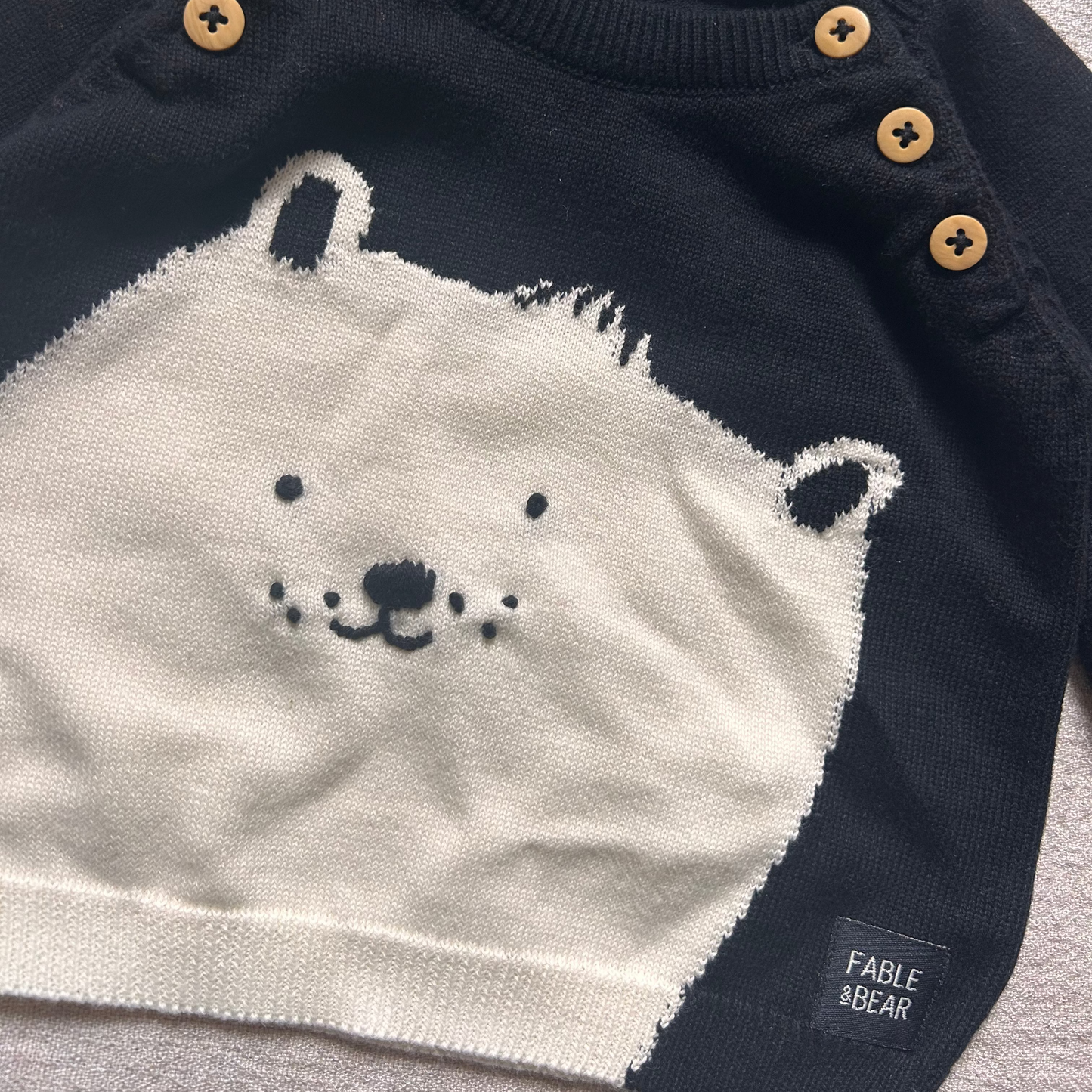 Fable and Bear Polar Bear Jumper
