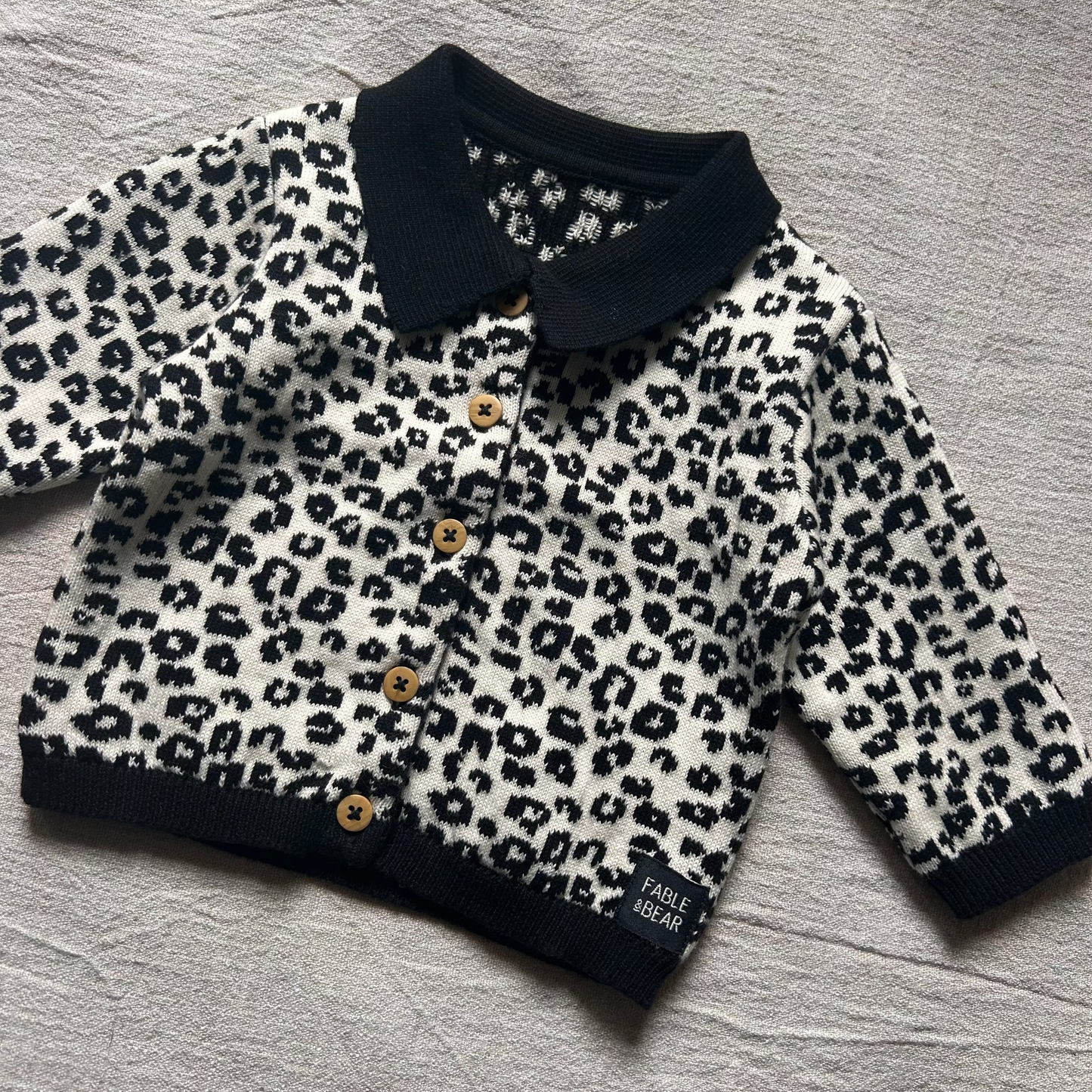Fable and Bear Leo Collared Cardigan