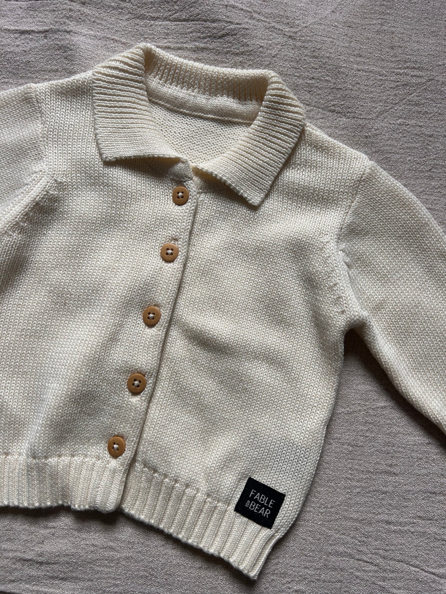 Fable and Bear Fable Collar Cardigan