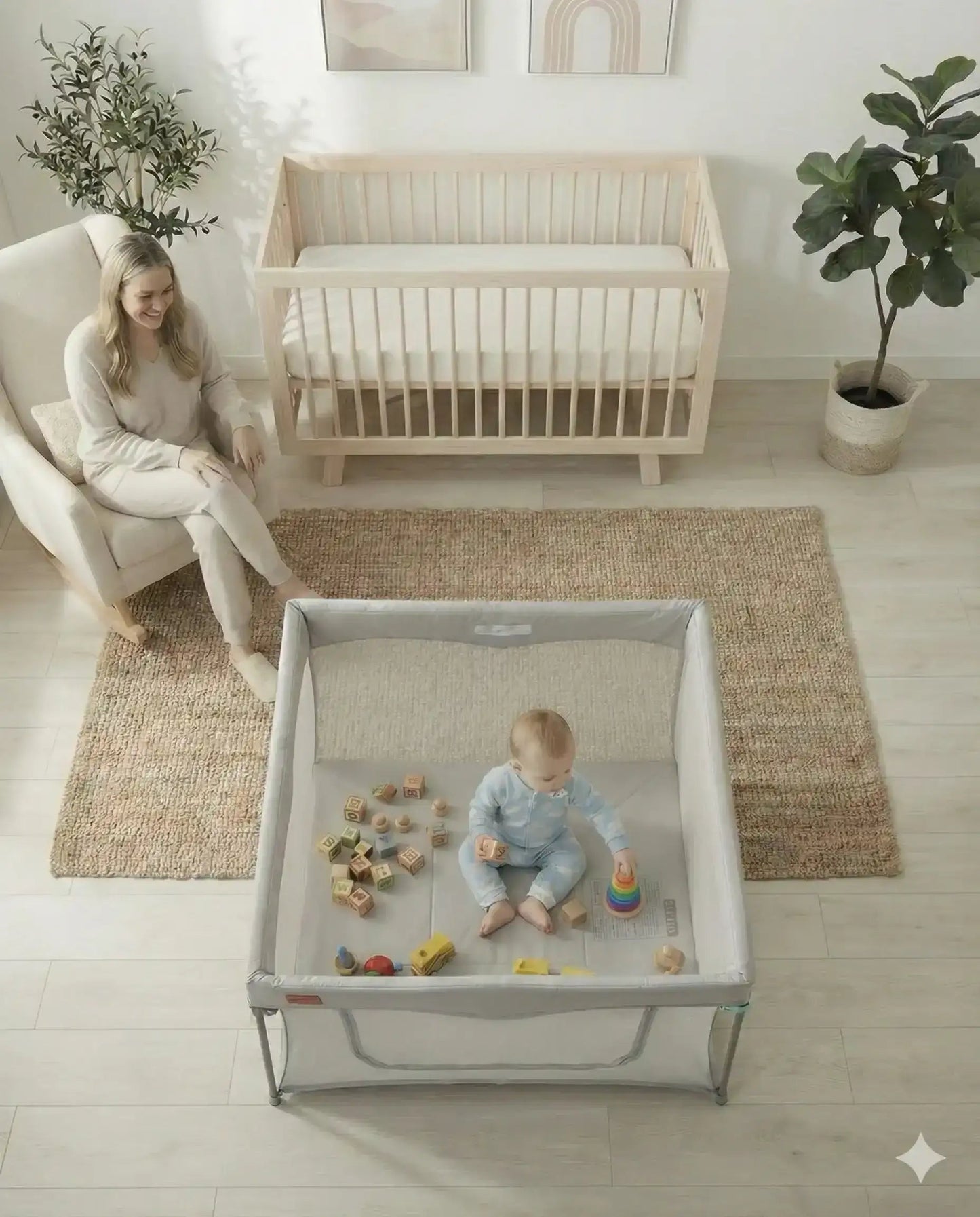 All Stars Joy Square Baby Playpen