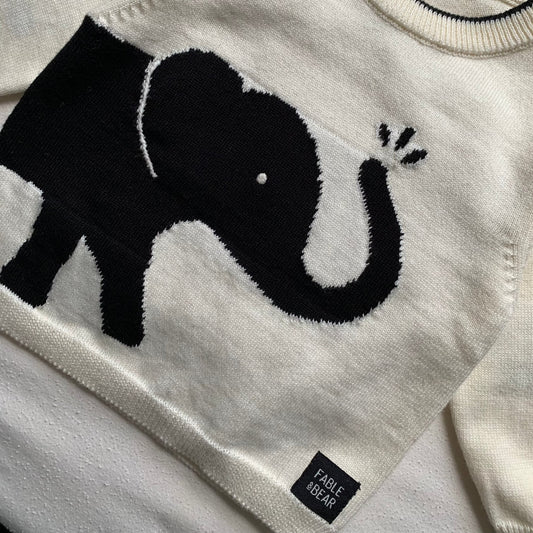 Fable and Bear Elephant Jumper