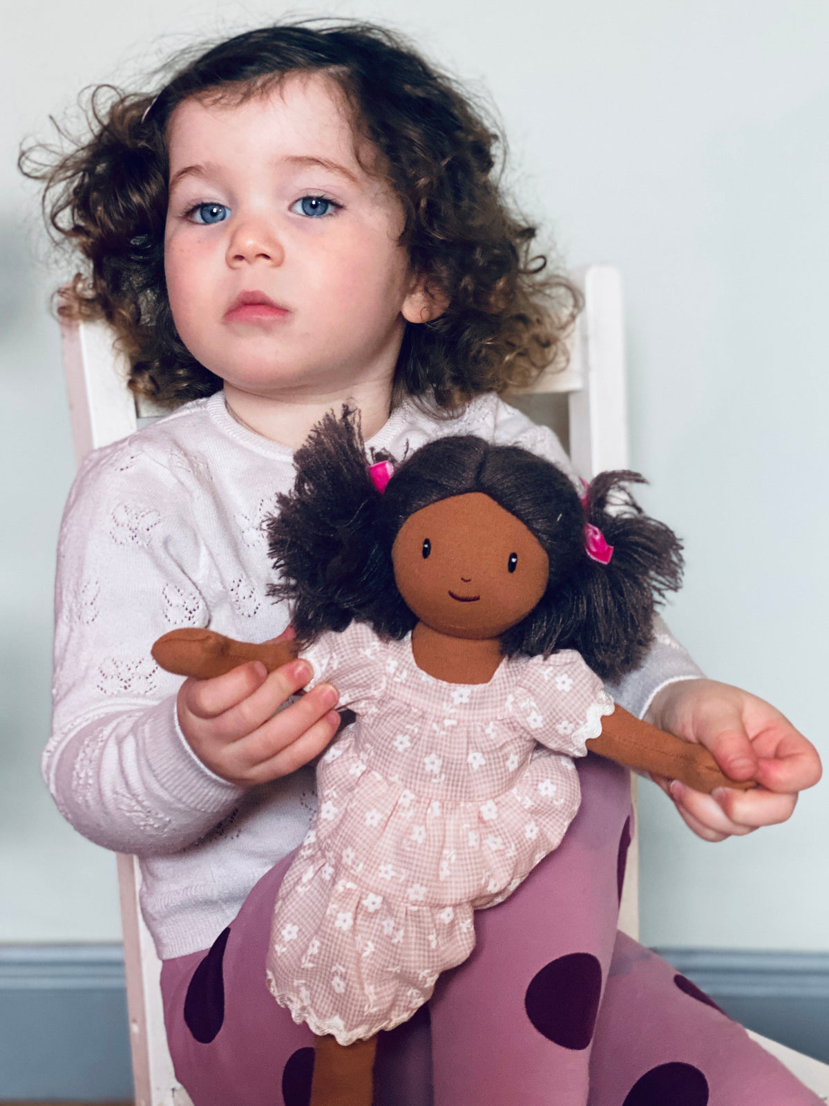 ThreadBear Mia Pink Rag Doll