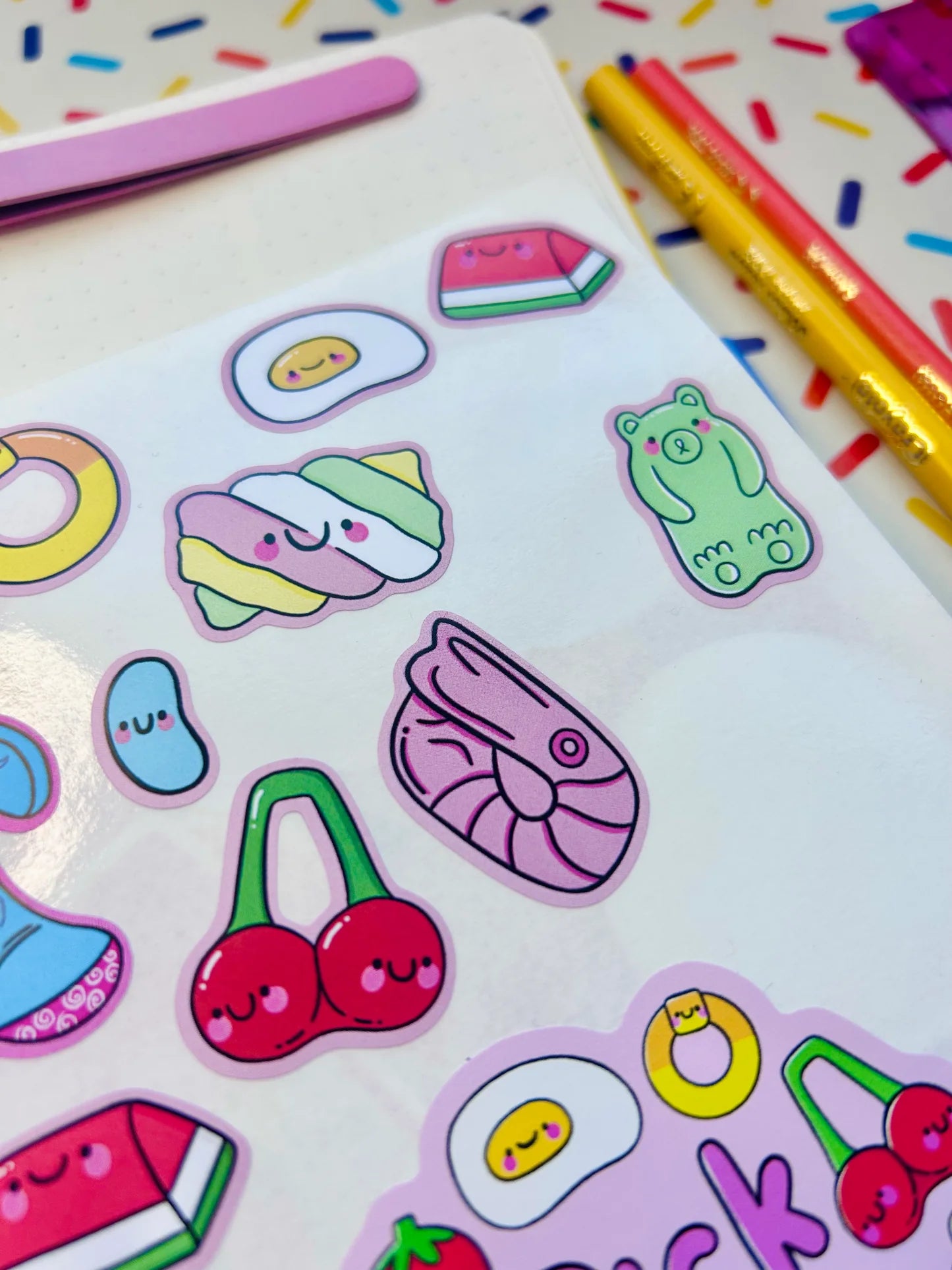 Pick 'n' Mix Vinyl Sticker Sheet