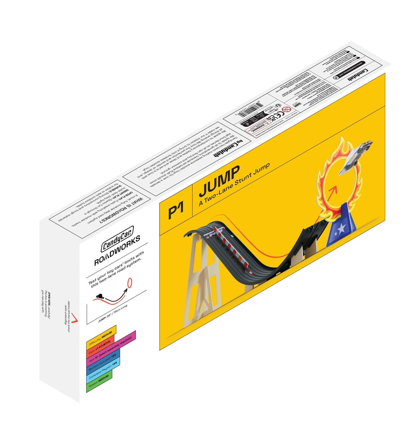 ROADWORKS Stunt Jump Playset