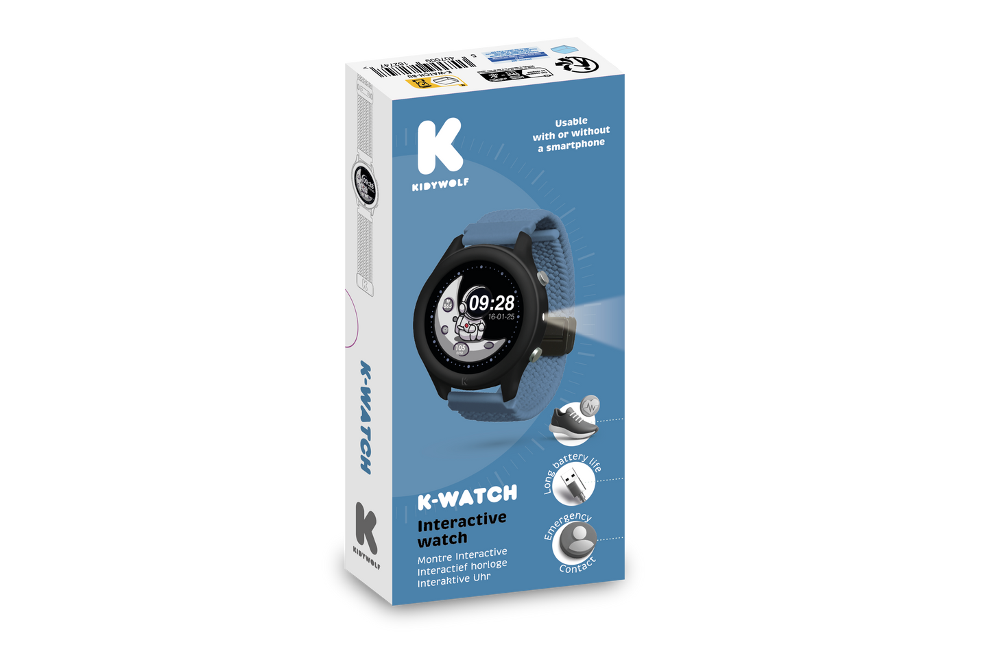 KWATCH Interactive Watch Blue by Kidywolf