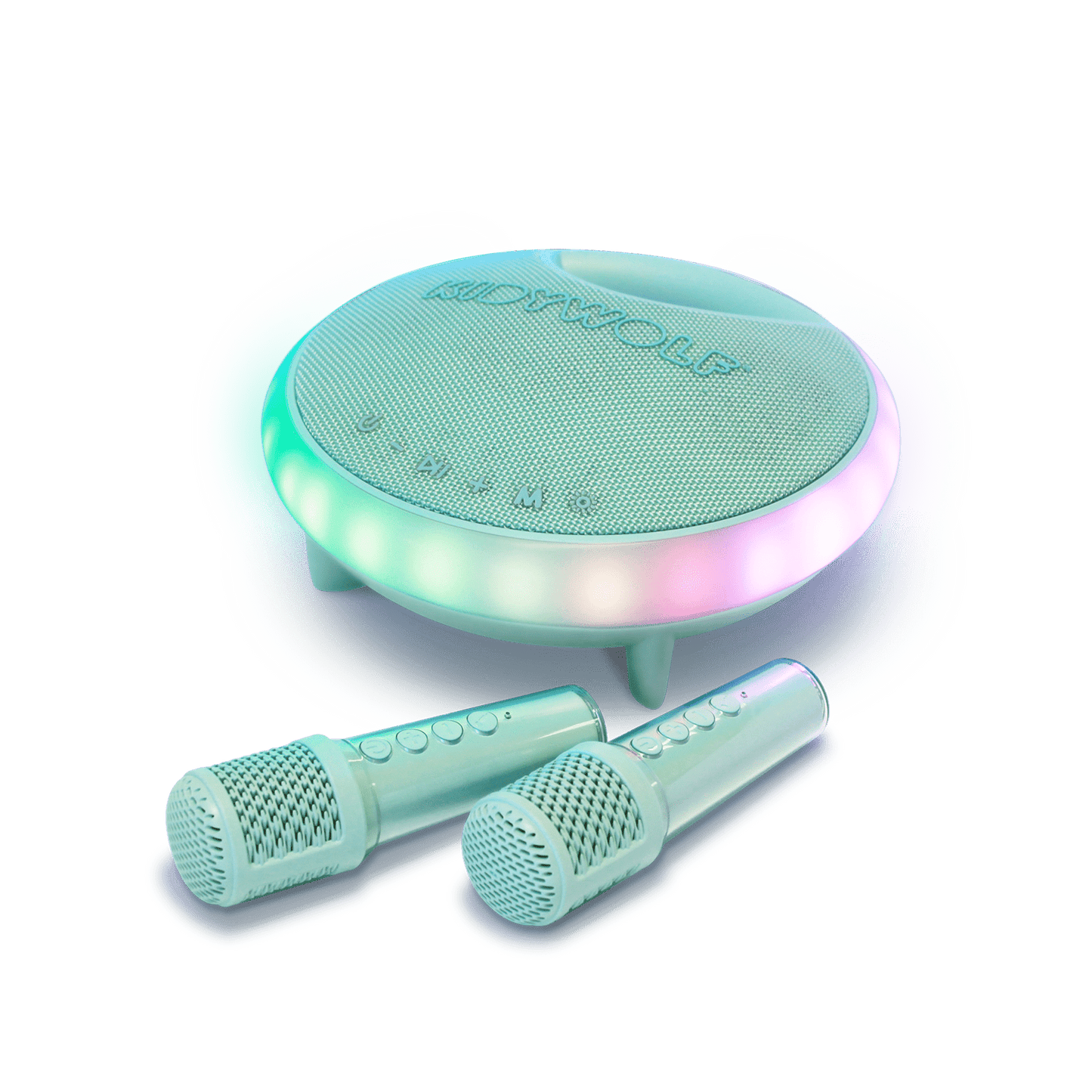 KIDYKARAOKE Portable Karaoke Speaker- Green