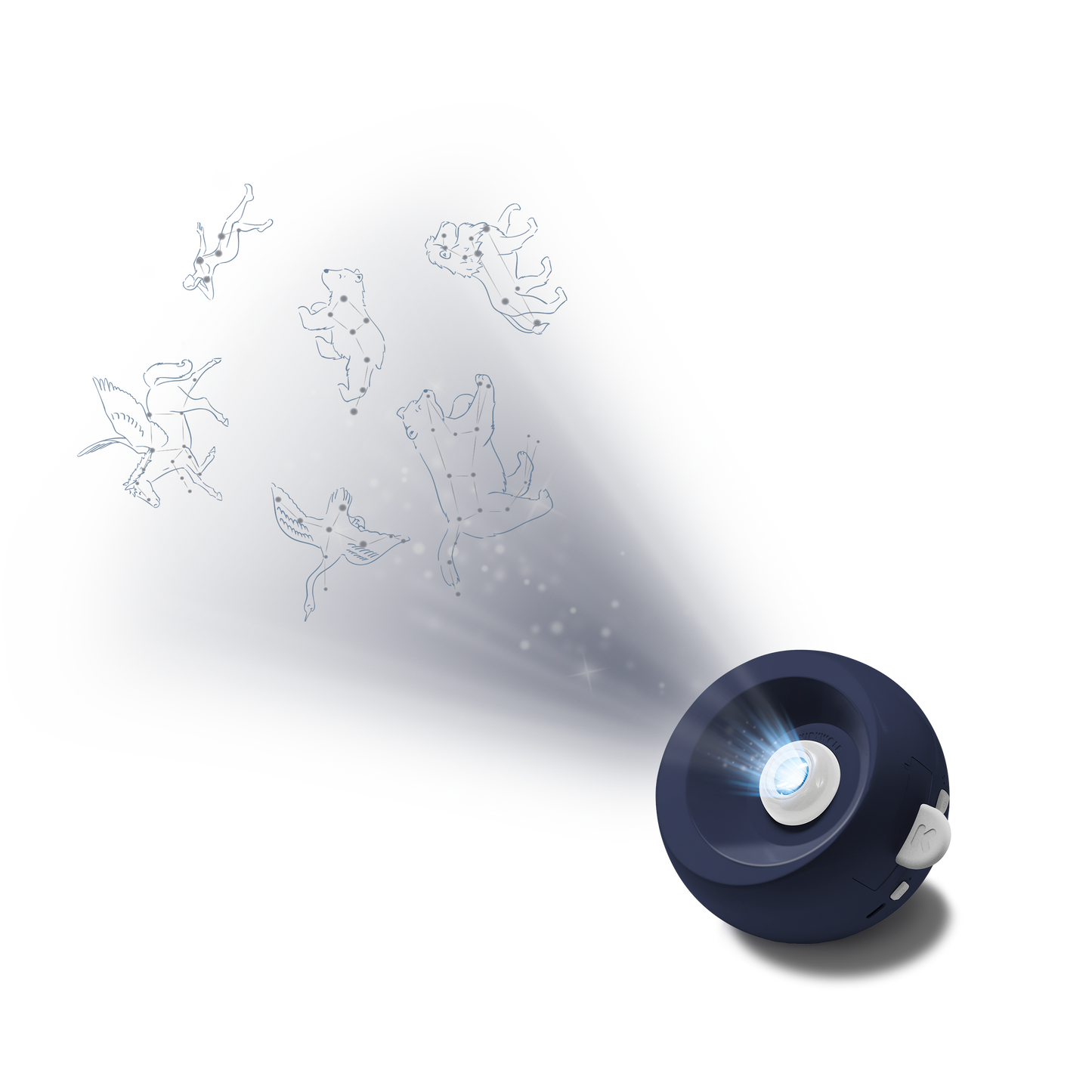 KIDYSTAR Planetarium Projector- Navy