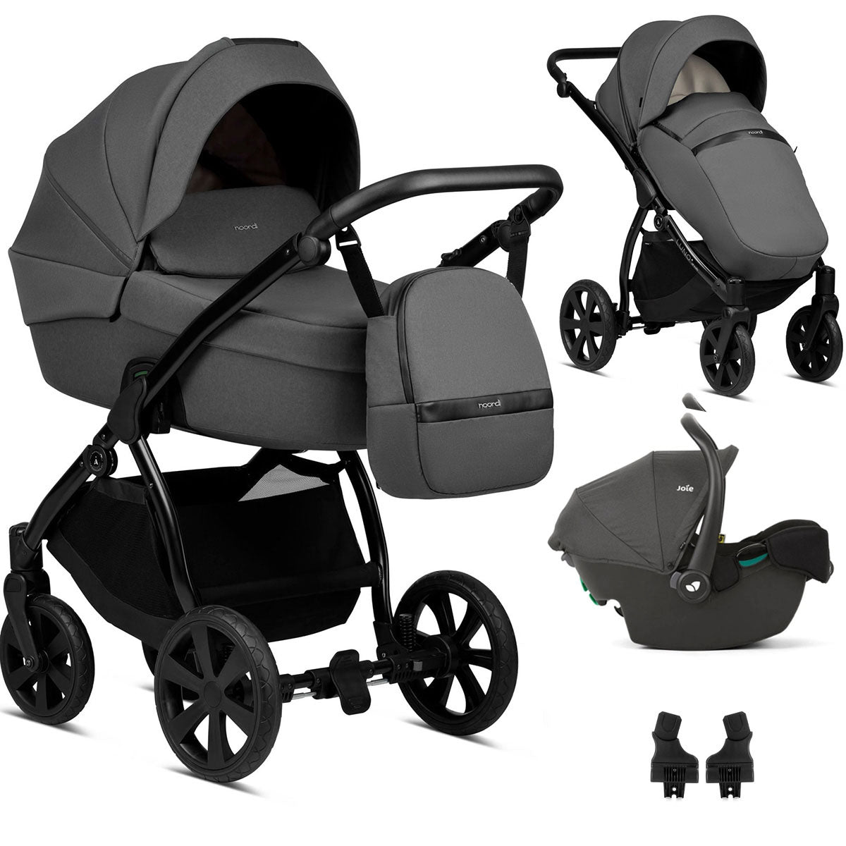 Noordi Luno All Trails 3in1 with Joie i-Snug2 Car Seat