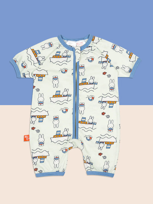 Miffy print baby short romper