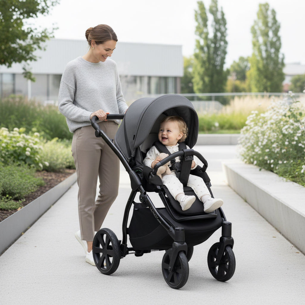 Noordi Luno All Trails 3in1 with Joie i-Snug2 Car Seat