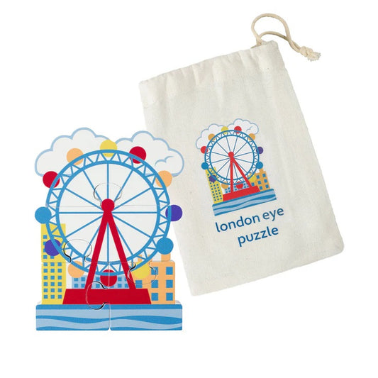 Orange Tree London Eye wooden puzzle for toddlers