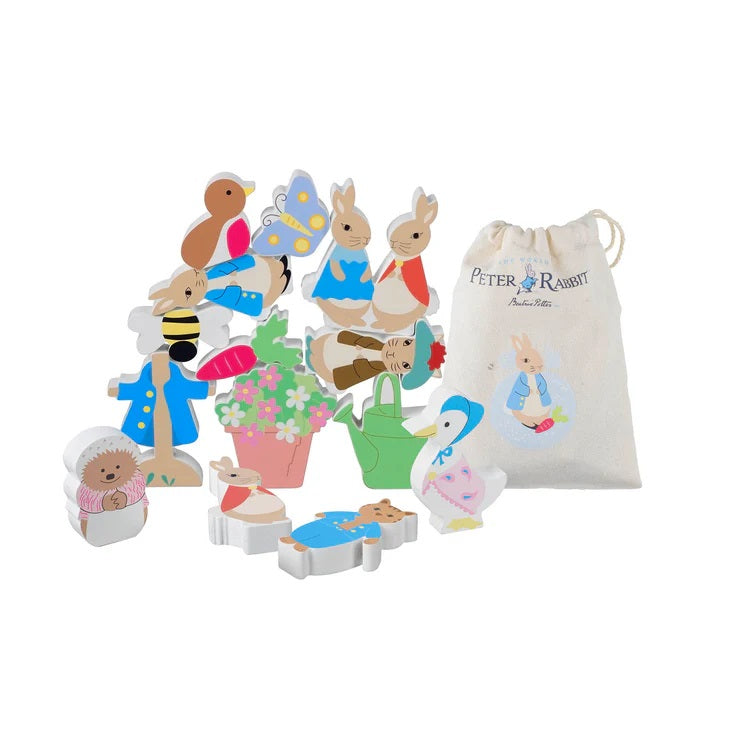 Peter Rabbit™ Wooden Balancing Game with character figures