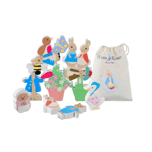 Peter Rabbit™ Wooden Balancing Game with character figures