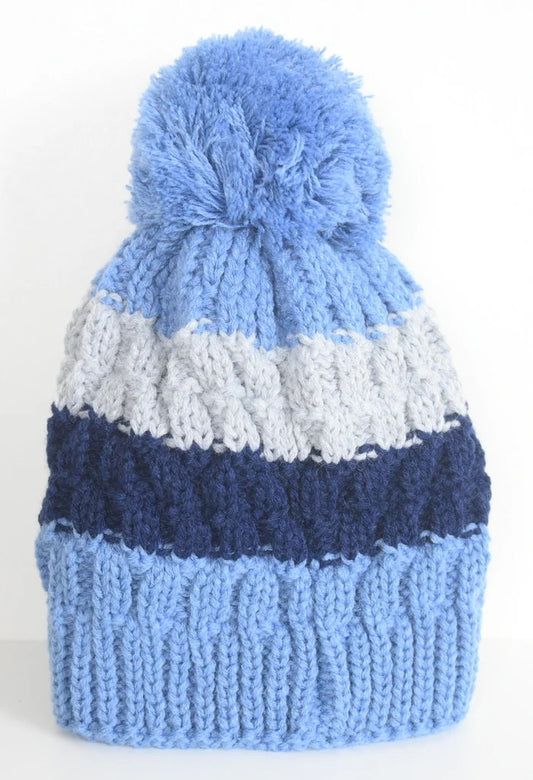 Pex Brent Pompom Hat – soft knit baby hat with pompom