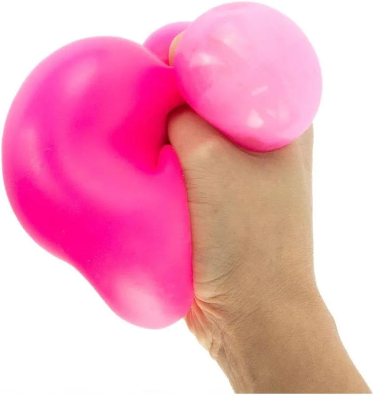 Pink Super Duper Squish Ball sensory toy