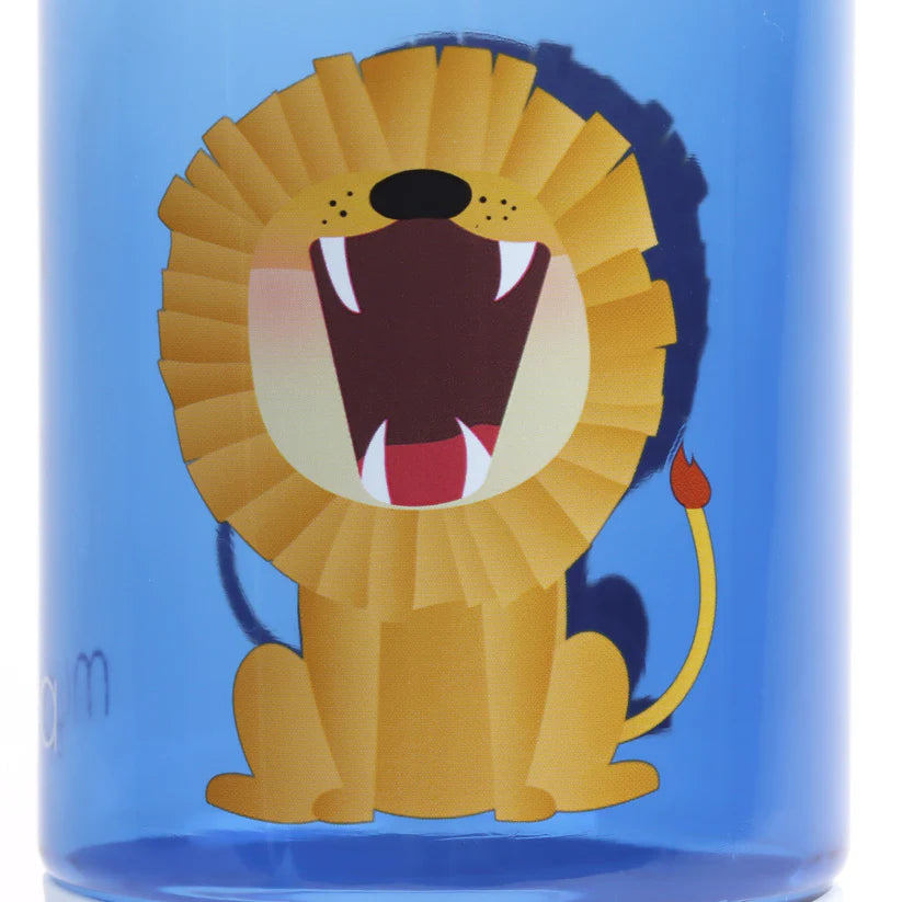 Myga Lion Kids Water Bottle 650ml with Positivity Bands