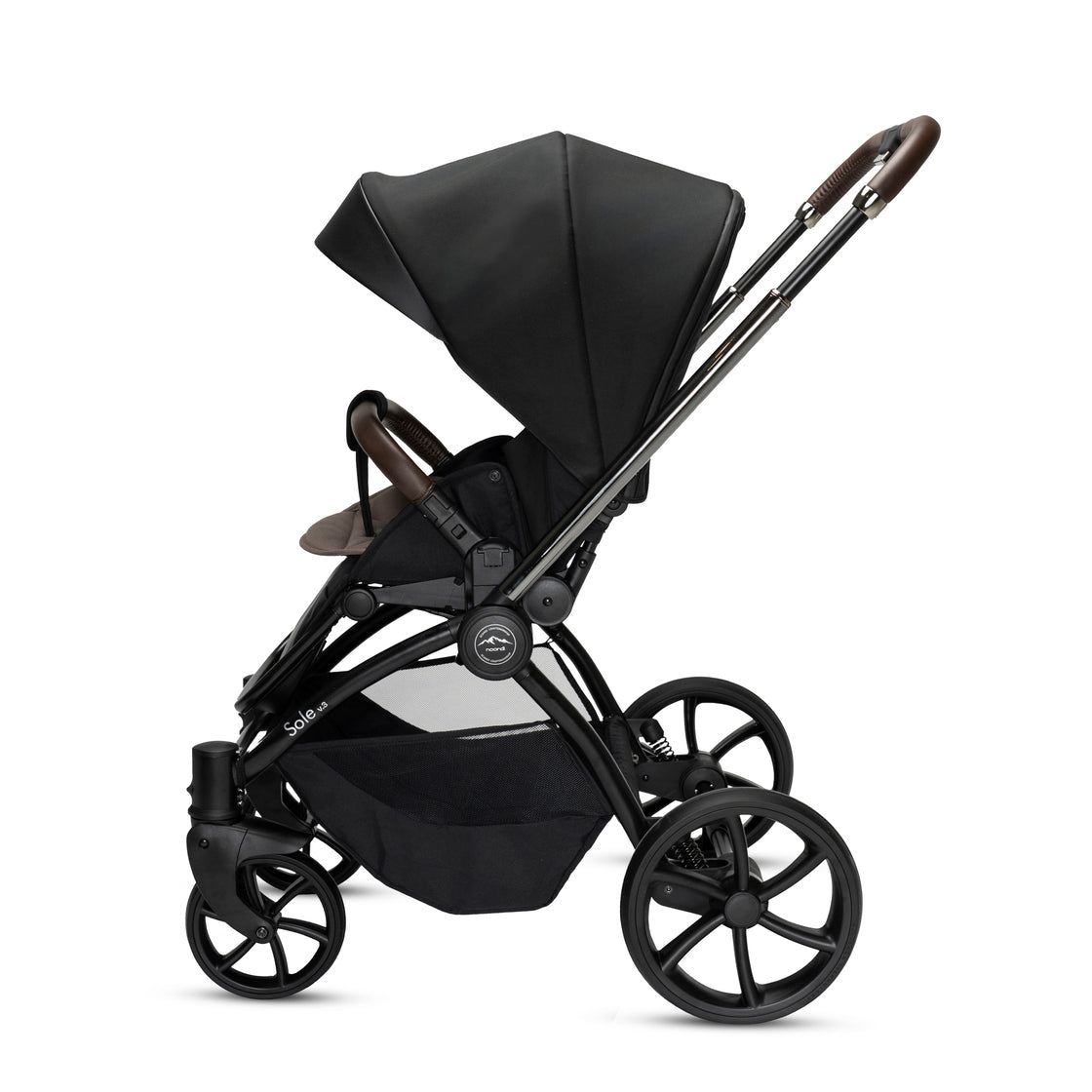Noordi Sole V3 3in1 with Terra Car Seat- Slate Black