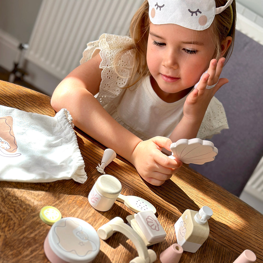 Tender Leaf Toys Spa Retreat Set | Wooden Pretend Play Spa Toy