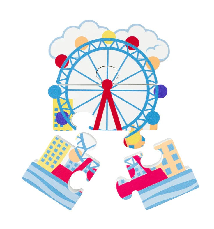 Toddler Wooden London Eye Puzzle
