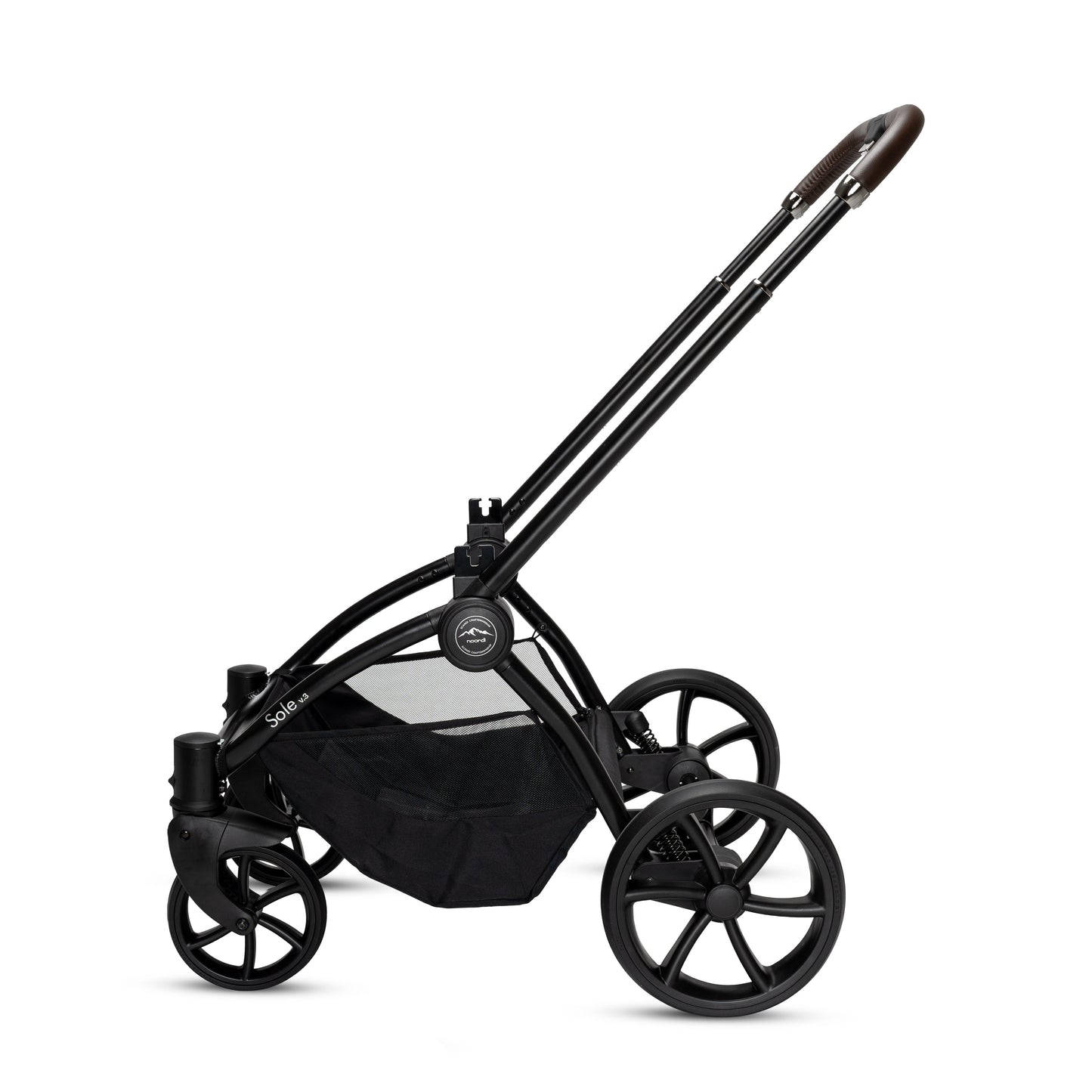 Noordi Sole V3 3in1 with Joie i-Snug2 Car Seat, Slate Black