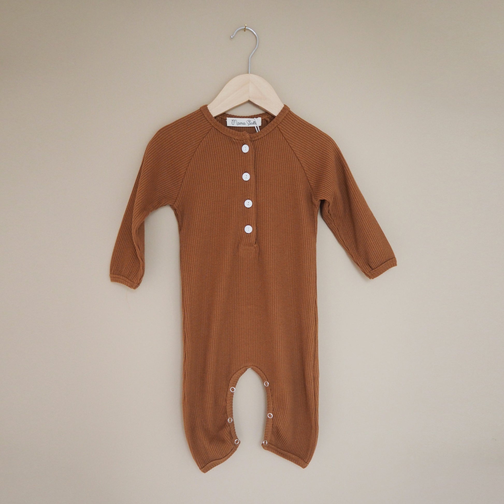 Mama Siesta Earth Romper and Bonnet image 1