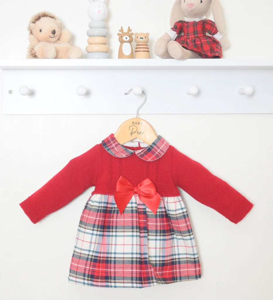 Pex Fiorella Tartan Baby Dress image 0