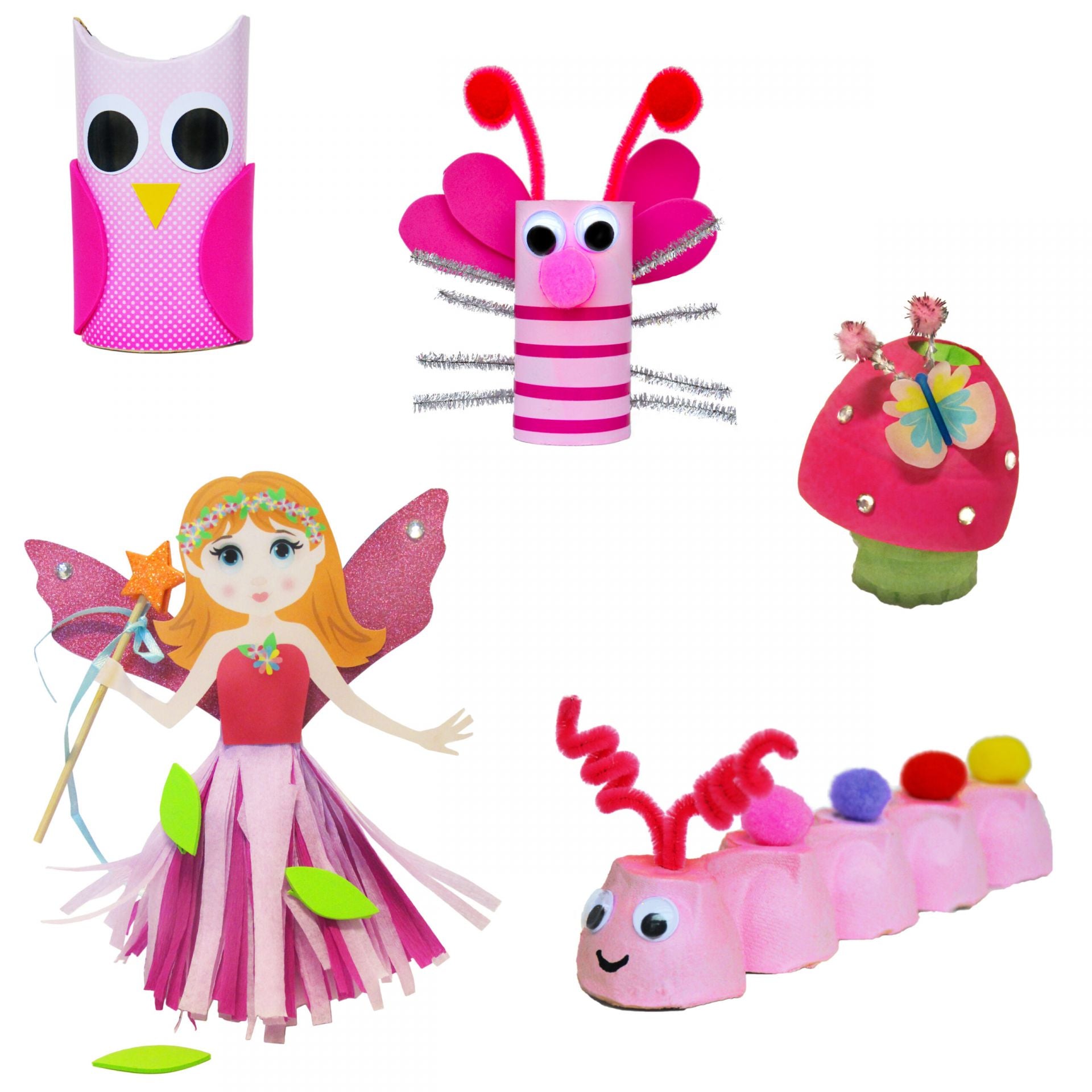 ReCycleMe Medium Craft Kit: Fairy World image 1