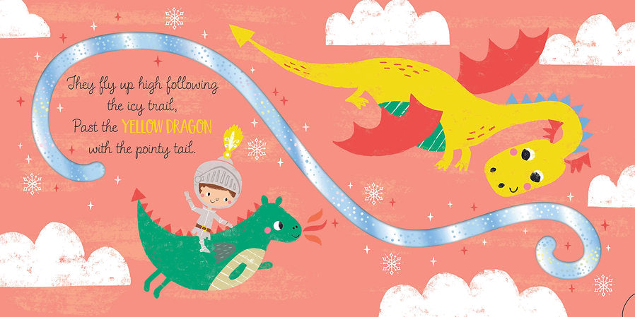 A Sparkly Trail- The Dragon Knight Board Book image 1