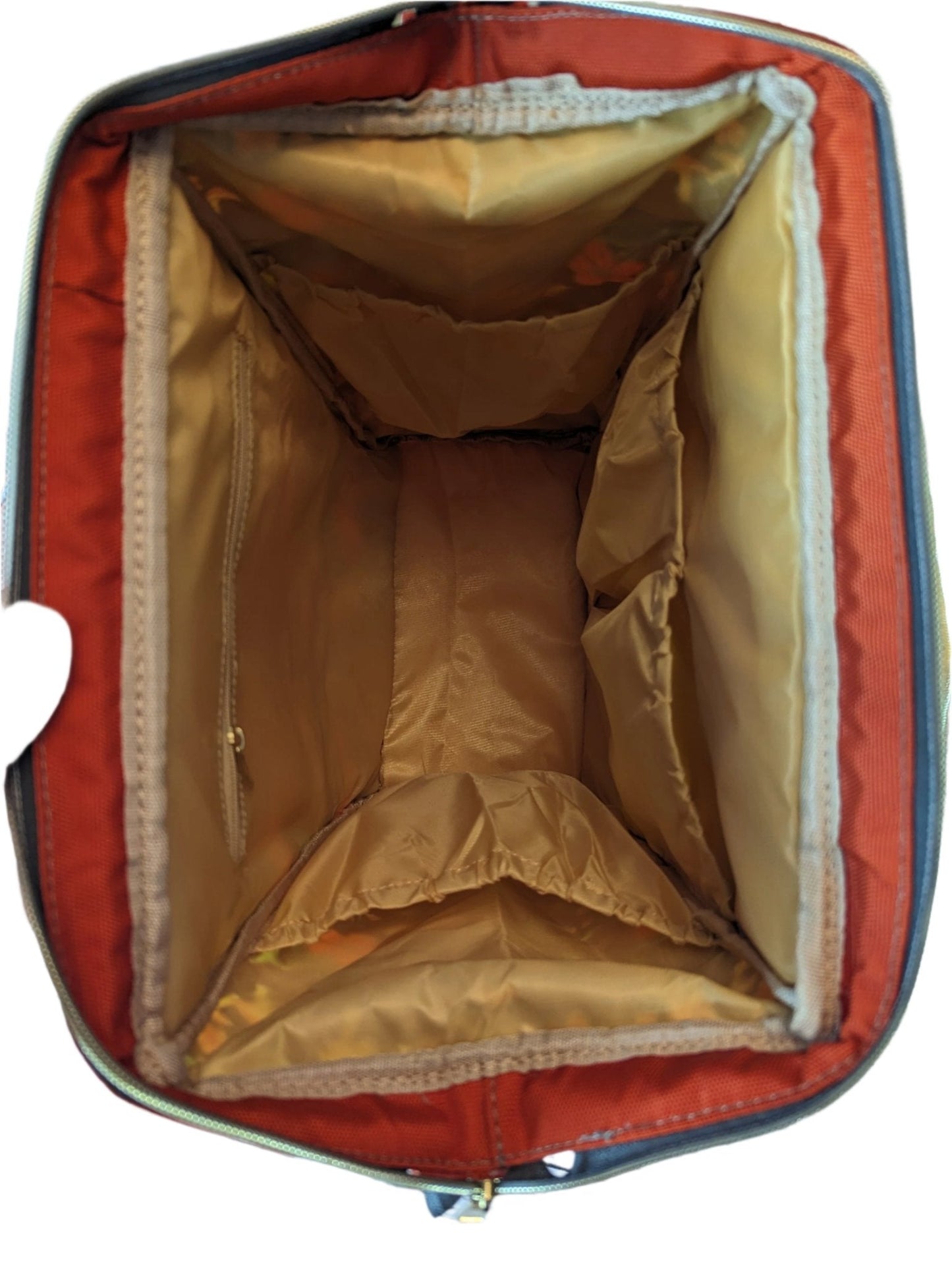 Autumn Mushrooms Baby Nappy Bag - S(Mush)y