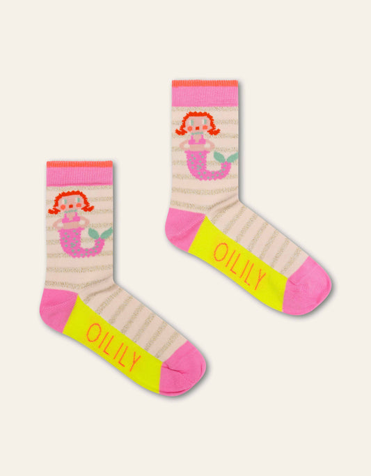 Oilily Mermaid Calf Socks image 0