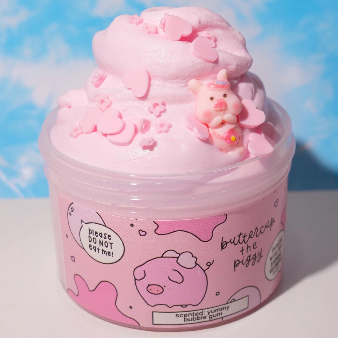 Buttercup the Piggy Scented Slime image 1