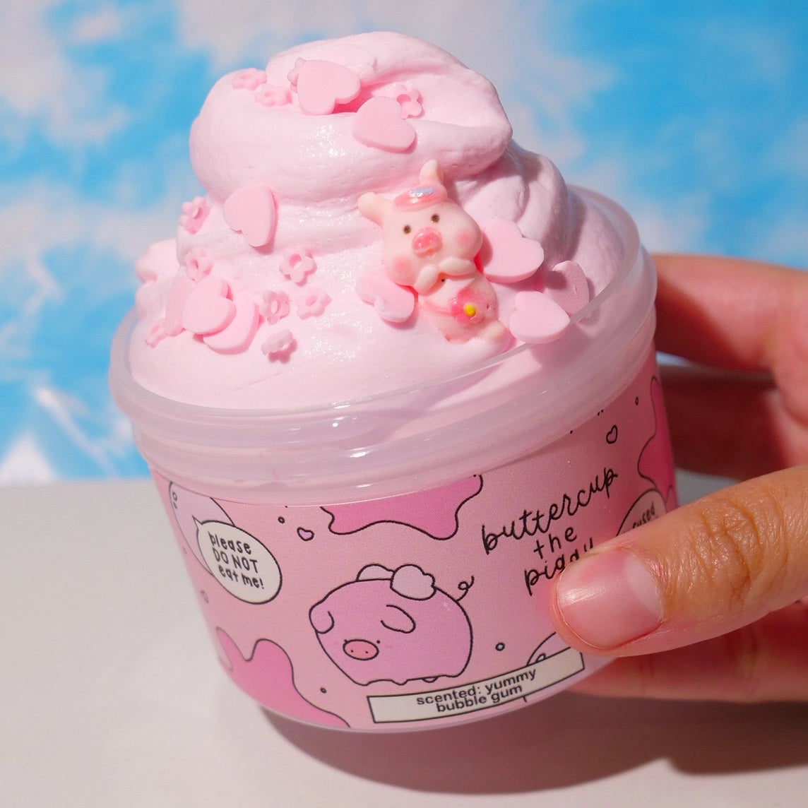 Buttercup the Piggy Scented Slime image 0