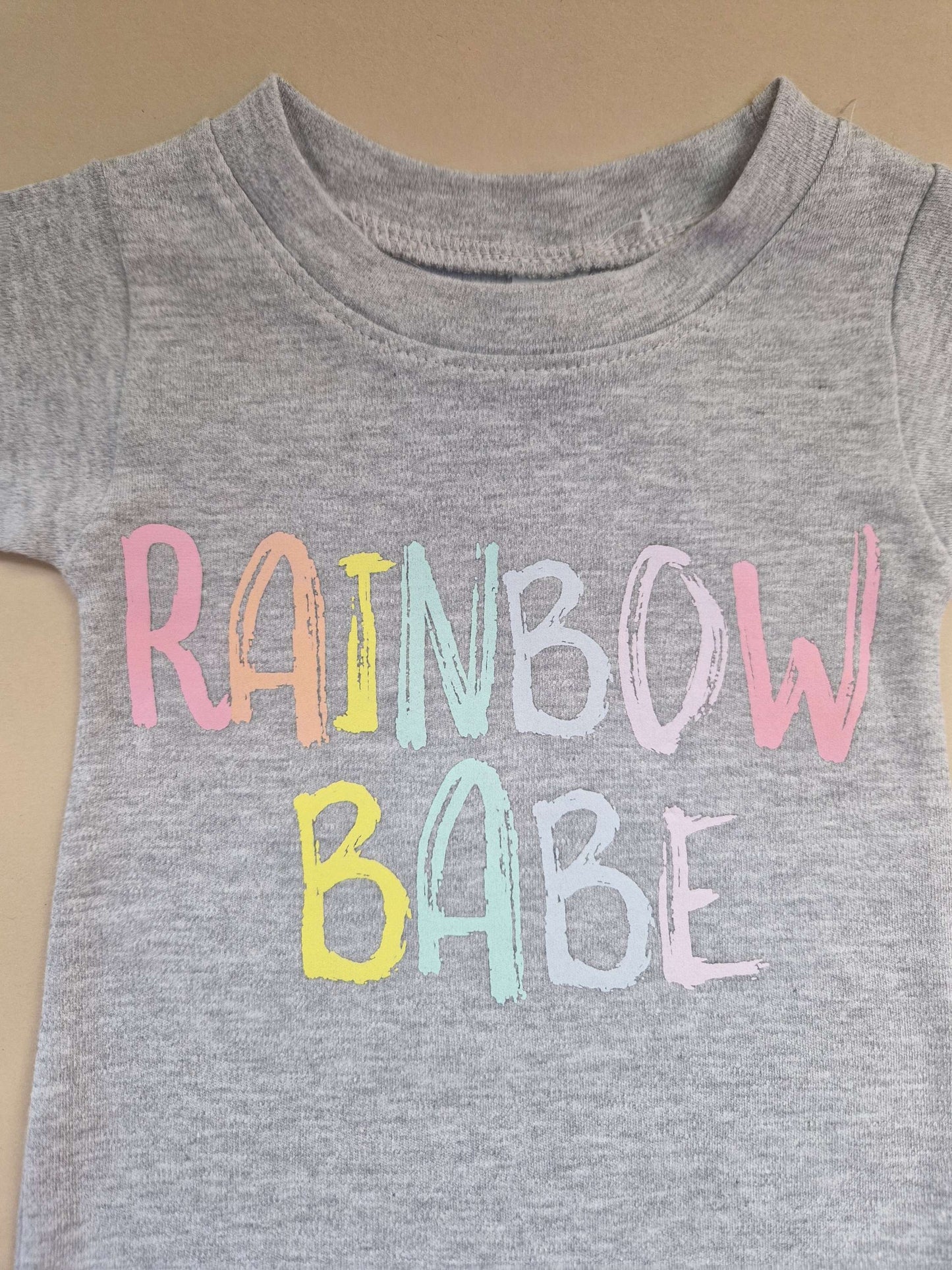 Portage and Main Rainbow Babe Romper image 2