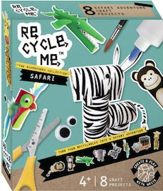ReCycleMe Medium Craft Kit: Safari Adventures image 0