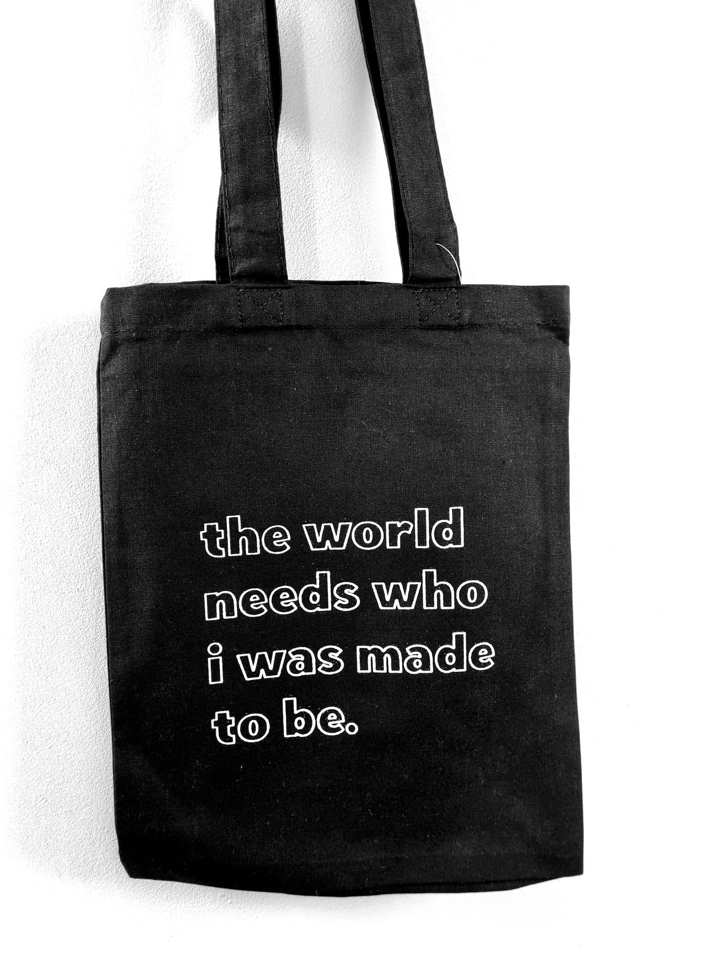 Saved by Grace Co. Kids Slogan Canvas Bag image 2