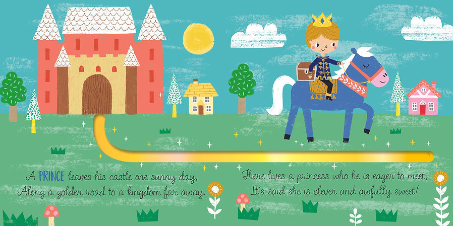 A Sparkly Trail- The Kindest Prince Board Book image 1