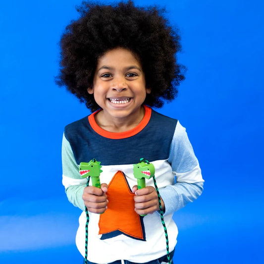 Floss & Rock Dino Skipping Rope image 0