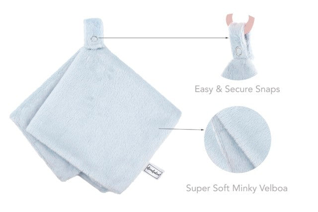 Doodalou Minky Dummy Baby Comforter image 2