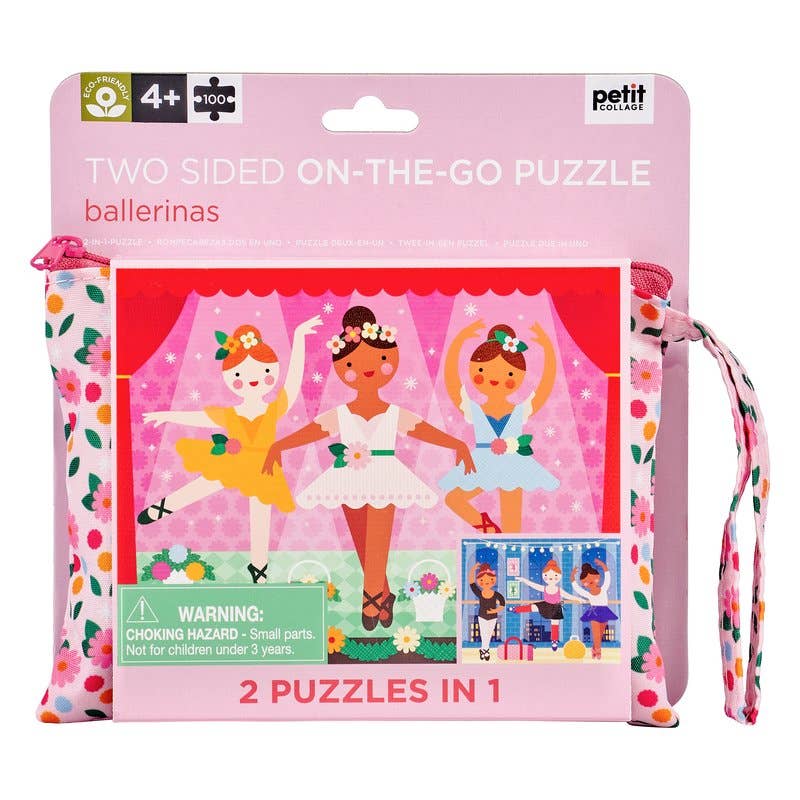Ballerina Two-sided On-the-Go Travel Puzzle image 0