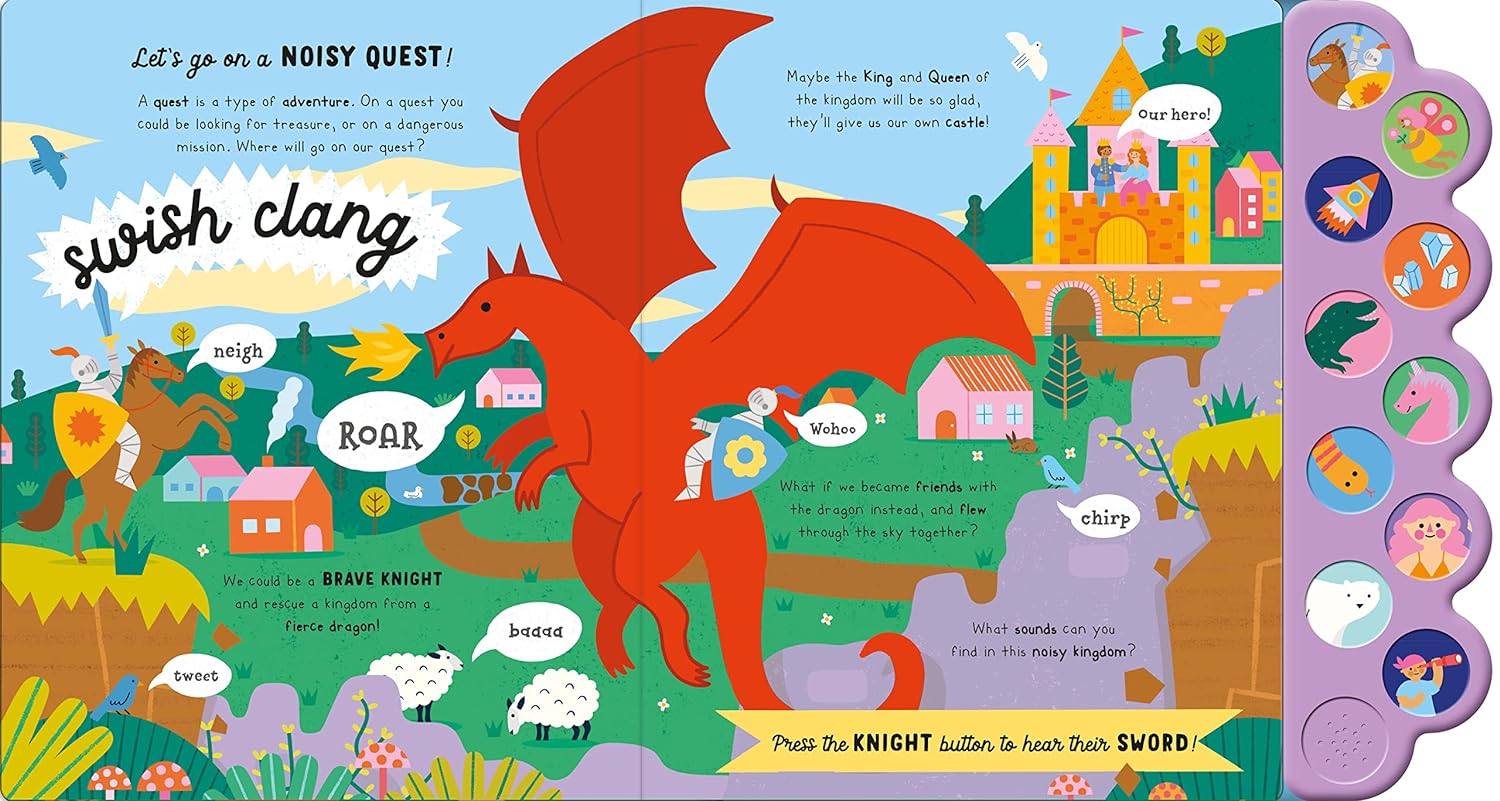 Let's Go On a Noisy Quest Sound Book image 2